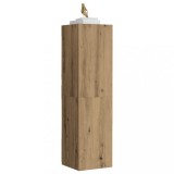 vidaXL Dulap TV, stejar artizanal, 30,5x30x110 cm, lemn prelucrat