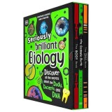 DK Seriously Brilliant Biology 3 Books Box Set and 1 Poster, Steve Mould
