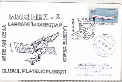 bnk fil Plic ocazional 35 ani de la lansarea Mariner-2 - Ploiesti 1997 foto