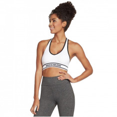 Sutiene Skechers Seamless Sports Bra W1BR70-WHT alb