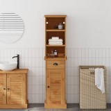 VidaXL Set de mobilier pentru baie VIGO 2 pcs Marou și Marou miere