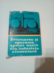 EVACUAREA SI EPURAREA APELOR UZATE DIN INDUSTRIA ALIMENTARA