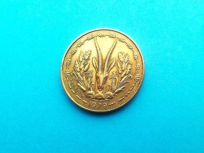 5 Franci 1979-Africa de vest-XF++++++++A foto