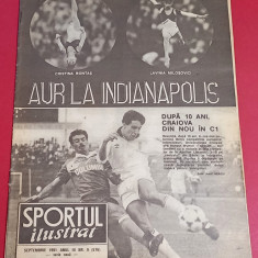 Revista SPORT nr.9/septembrie 1991 (prezentare Sportul Studentesc Bucuresti)