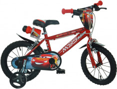 Bicicleta copii 16&amp;#039;&amp;#039; CARS PlayLearn Toys foto