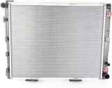 Radiator Mercedes 124/E-Class 84-/93-96, motor: 3.0 d, 612x488x32, Aluminiu/ Plastic brazat, 1245002202