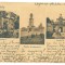 4733 - ALBA-IULIA, Multi vue, Romania - old postcard - used - 1924