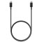 Cablu de date si incarcare EP-DG975BBE pentru Samsung, Type C-Type C,1m, 5A, Negru