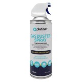 Spray Aer Comprimat Platinet PFS5130G, Inalta Presiune, 400ml, Curatare PC, Laptop, Tastatura, Electronice