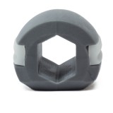 Dispozitiv de Tonifiere Faciala, din Silicon, Corectare Mandibula/Maxilar, Gri