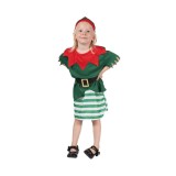 Costum carnaval Spiridus pentru fetite, 3- 4 ani (92/104 cm)