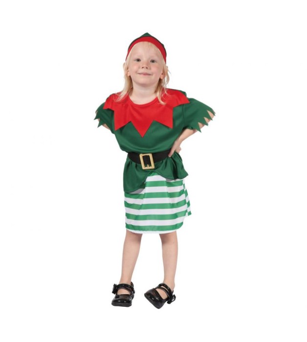 Costum carnaval Spiridus pentru fetite, 3- 4 ani (92/104 cm)