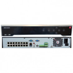 H265 4K UltraHD 16ch IP Network Video Recorder pentru 16 camere IP HIKVISION,DS-7716NI-K4/16P foto