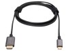Cablu adaptor HDMI la USB C DIGITUS 1,8m USB 3.1 negru PVC