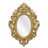 Oglinda cu o rama aurie cu decoratiuni cu doi ingerasi NF-136