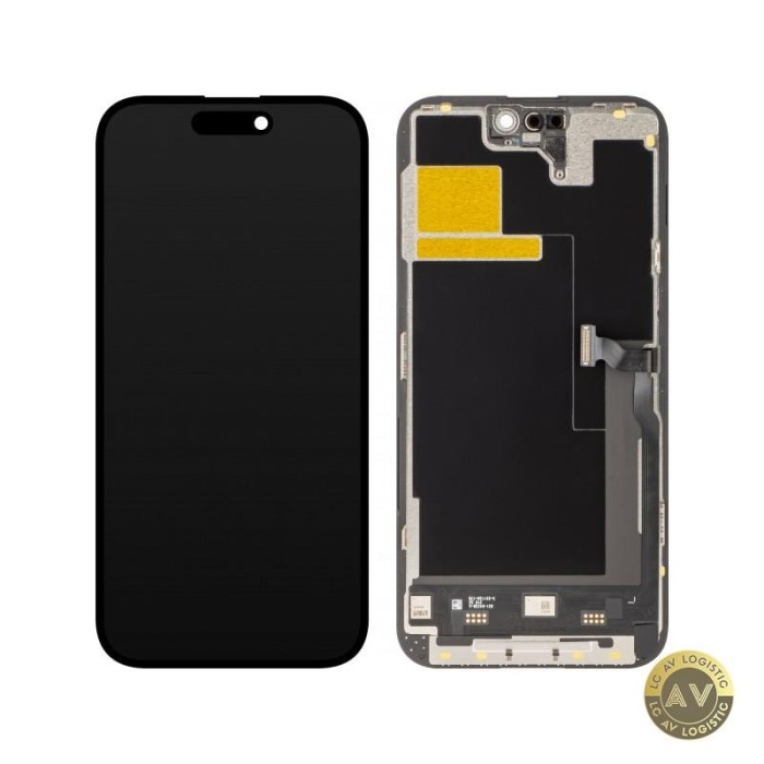 Display cu Touchscreen JK pentru Apple iPhone 14 Pro Max cu Rama Versiune LCD In-Cell IC Movable Negru
