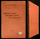 dr. N.C Paulescu 1913 SPITALUL CORANUL TALMUDUL CAHALUL FRANC-MASONERIA princeps