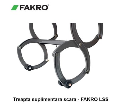 Treapta suplimentara scara pantograf FAKRO LSS foto