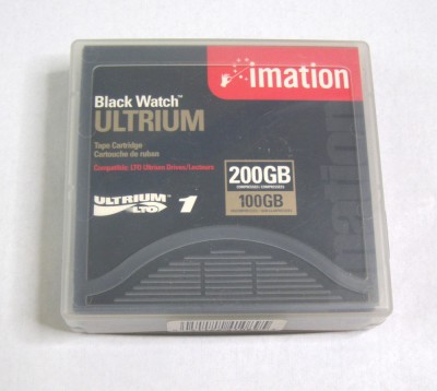 Imation LTO-1 Ultrium 200GB Media Data Tape Cartridge single(1190) foto