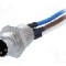 Conector M8, 4 pini, clasa etanseitate {{Clasa etan&amp;#351;eitate}}, LUMBERG AUTOMATION - 11673 RSMF4/0.5M