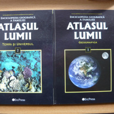 ATLASUL LUMII - ENCICLOPEDIA GEOGRAFICA A FAMILIEI - volumele 1 si 2 - 2008