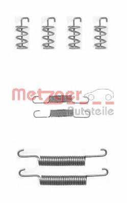 Set accesorii, saboti frana parcare VOLVO S80 I (TS, XY) (1998 - 2006) METZGER 105-0831 foto