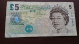 Marea Britanie ANGLIA -5 POUNDS LIRE ND