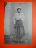HOPCT 507 H LA ROCHELLE -FEMEIE 1912 -FRANTA -TCV-COSTUM SI COAFURA / COSTUME TRADITIONALE -EUROPA -