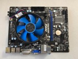 Kit placa de baza MSI H81M-P33 LGA1150 + procesor Intel Pentium G3220 + Cooler