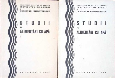 STUDII DE ALIMENTARI CU APA VOL.1-2-DAN GEORGESCU-271277 foto