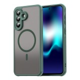 Husa Samsung Galaxy A37 5G Asteroid GSM HaloFrost II MagSafe, verde