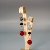 Cumpara ieftin Cercei Gioia din agat și cuarț