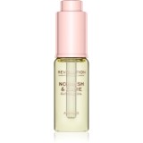 Makeup Revolution Nourish &amp; Care tratament intensiv pentru unghii și cuticule uscate cu ulei de migdale 15 ml