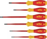 Set surubelnite izolate Wiha 3201 K6, 6 piese, pentru electricieni, uz profesional, lucrari electrice