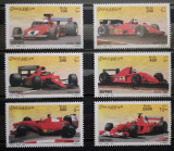BC834, Somalia 2001, serie masini, Ferrari, Nestampilat