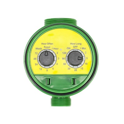Resigilat : Programator pentru irigare PNI WT07, analog, racord 3/4, 0.1-0.8MPa, v foto