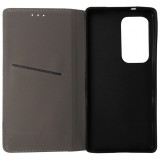 Husa tip carte cu stand Smart Magnetic neagra pentru Samsung Galaxy S25 Ultra