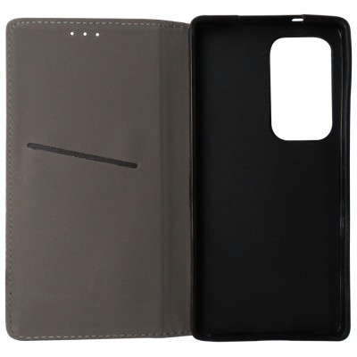 Husa tip carte cu stand Smart Magnetic neagra pentru Samsung Galaxy S25 Ultra foto