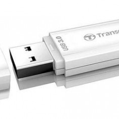 Stick USB Transcend Jetflash 730, 128GB, USB 3.1 (Alb)