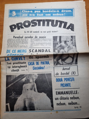 ziarul erotic-sexual - prostitutia - din anii &amp;#039;90 foto
