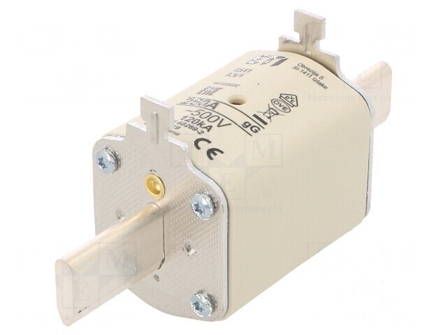 Siguranţă gG 250A 500VAC ceramică industrială NH1