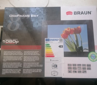 Rama foto digitala foto