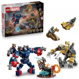 Thor vs Chitauri din Razbunatorii: Sfarsitul jocului