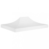 VidaXL Acoperiș pentru cort de petrecere, alb, 4,5 x 3 m, 270 g/m&sup2;