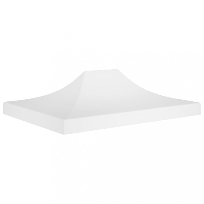 Acoperiș pentru cort de petrecere, alb, 4,5 x 3 m, 270 g/m&sup2;
