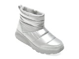 Ghete SKECHERS argintii, 310816L, din material textil