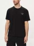 Tricou barbati cu decolteu la baza gatului si croiala Regular Fit, DM0DM18872,, 2XL, Tommy Jeans