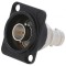 Conector de Trecere BNC BJ, Gr.D-House, Negru