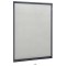 Plasă insecte pentru ferestre tip rulou, antracit, 130x170 cm