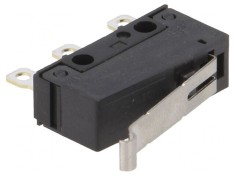 Micro&icirc;ntrerupător SNAP ACTION 3A 250VAC SPDT ON-(ON)